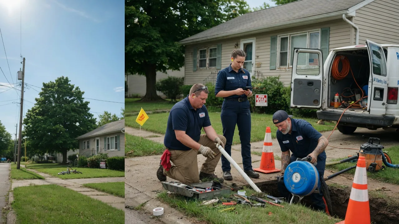Sewer Line Repair in Sharon, OK near me